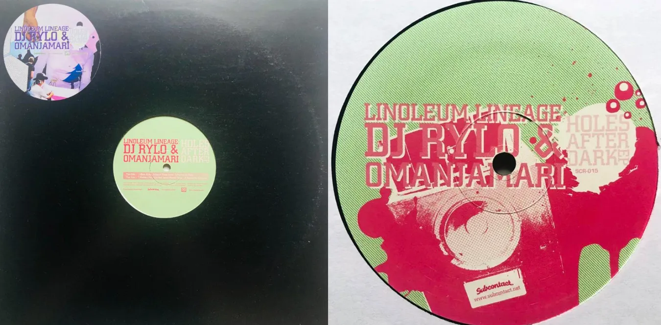 Linoleum Lineage DJ Rylo and Omanjamari – Holes After Dark EP
